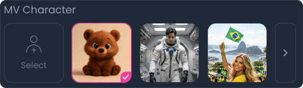 Choose main character