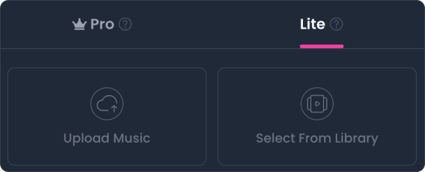 Lite mode select song